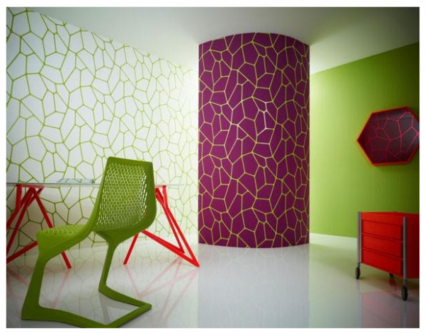 How to Use Pattern and Color Courageously in Interior Design - African ...